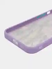 Аметистовый чехол для айфон (iPhone) 11 / 12 / 13 Pro Max про макс пластиковый с принтом