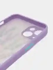 Аметистовый чехол для айфон (iPhone) 11 / 12 / 13 Pro Max про макс пластиковый с принтом