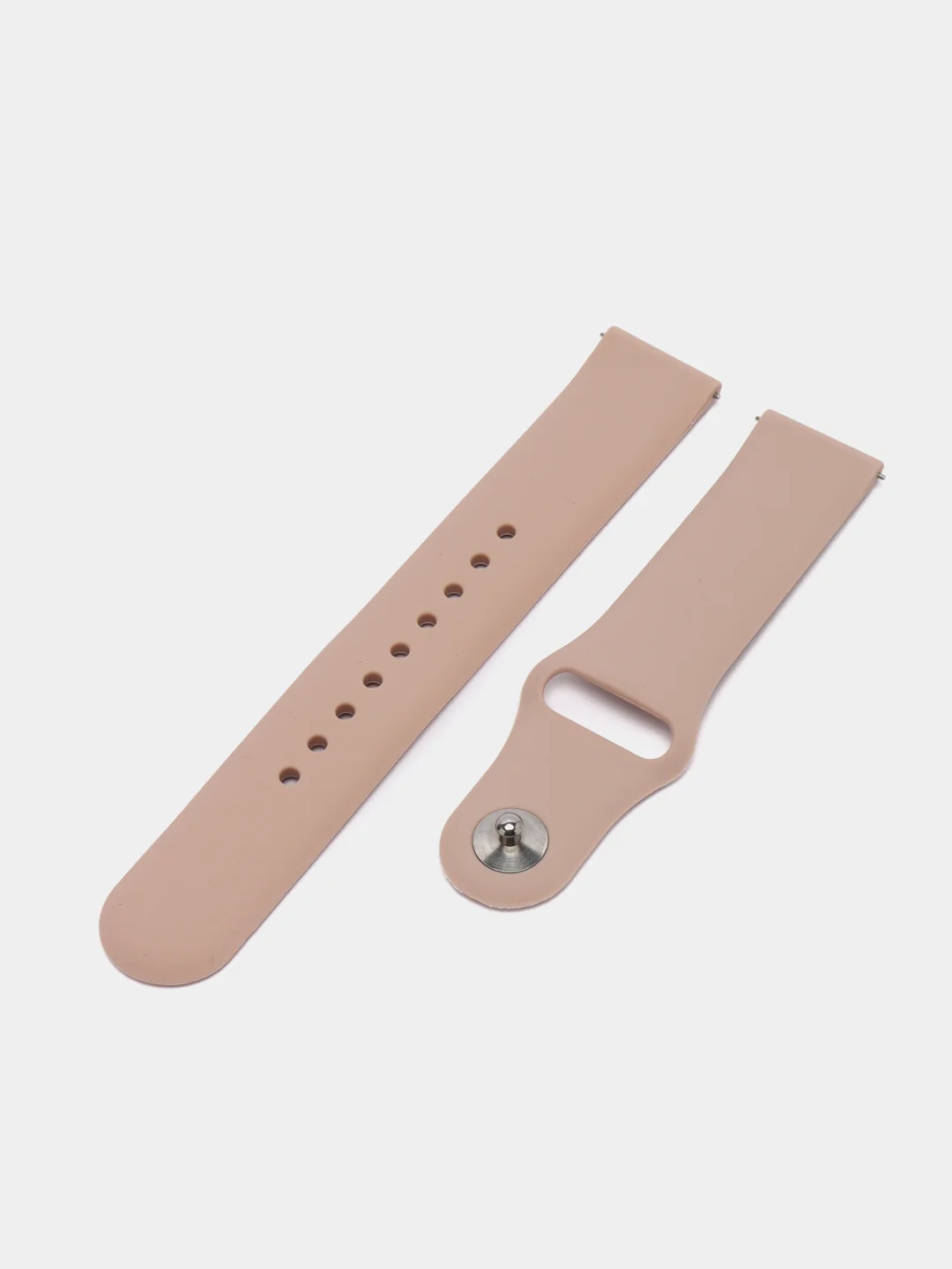 Конфетный силиконовый ремешок для Xiaomi Amazfit Bip / Huawei / Samsung, 20 мм / 22 мм, с кнопкой