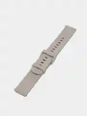 Серый ремешок для Xiaomi Amazfit Bip GTR 42 мм / GTS / Samsung Gear S2 силиконовый сяоми самсунг