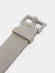 Серый ремешок для Xiaomi Amazfit Bip GTR 42 мм / GTS / Samsung Gear S2 силиконовый сяоми самсунг