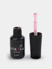 Гель лак для ногтей, гель-лак LuckyLak FL 8g №047 розовый с шиммером нюд для маникюра