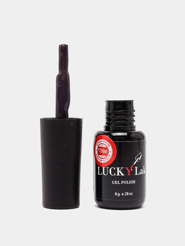 Гель лак, гель-лак для ногтей LuckyLak Fashion №080, 8g фиолетовый сливовый
