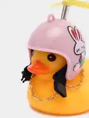 Бронзовый утка в шлеме