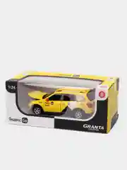 Машинка металлическая 1:24 Яндекс Go LADA GRANTA CROSS 24,5 см JB1251347