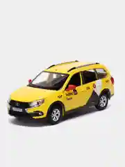 Машинка металлическая 1:24 Яндекс Go LADA GRANTA CROSS 24,5 см JB1251347