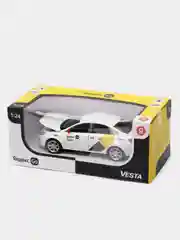 Машинка металлическая  1:24 Яндекс Go LADA VESTA 24,5 см JB1251344