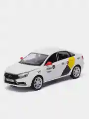 Машинка металлическая  1:24 Яндекс Go LADA VESTA 24,5 см JB1251344