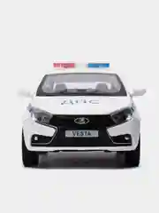 Машинка LADA VESTA "Полиция", металлическая, 1:24, 24,5 см, JB1251151