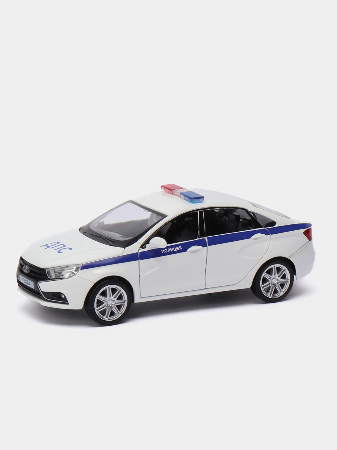 Машинка LADA VESTA "Полиция", металлическая, 1:24, 24,5 см, JB1251151