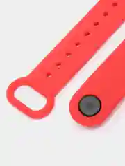 Красный силиконовый ремешок Xiaomi Mi Band 3 / 4