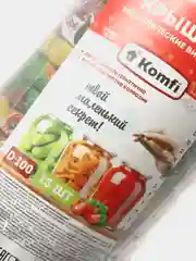 Крышки для консервирования Komfi, винтовые, 100 мм, 15 штук