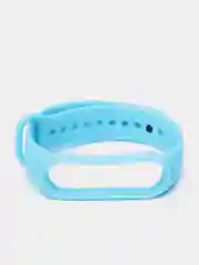 Голубой силиконовый ремешок Xiaomi Mi Band 5, Band 6
