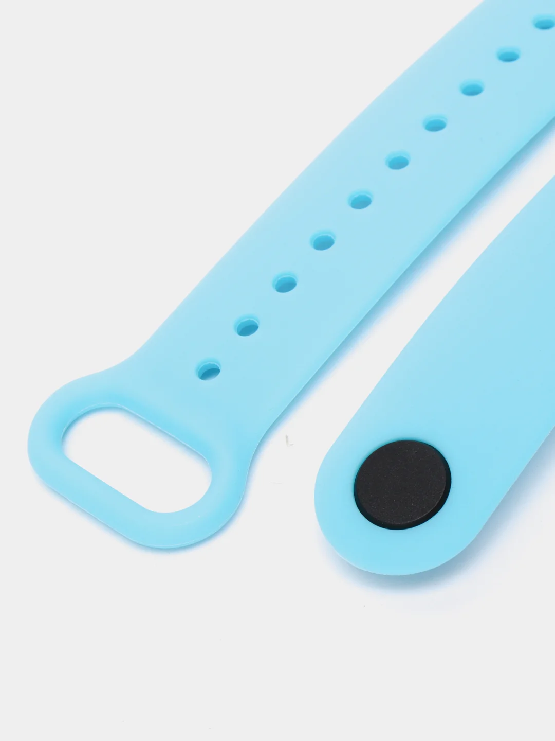 Голубой силиконовый ремешок Xiaomi Mi Band 5, Band 6