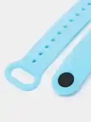 Голубой силиконовый ремешок Xiaomi Mi Band 5, Band 6