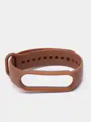 Коричневый силиконовый ремешок Xiaomi Mi Band 5, Band 6