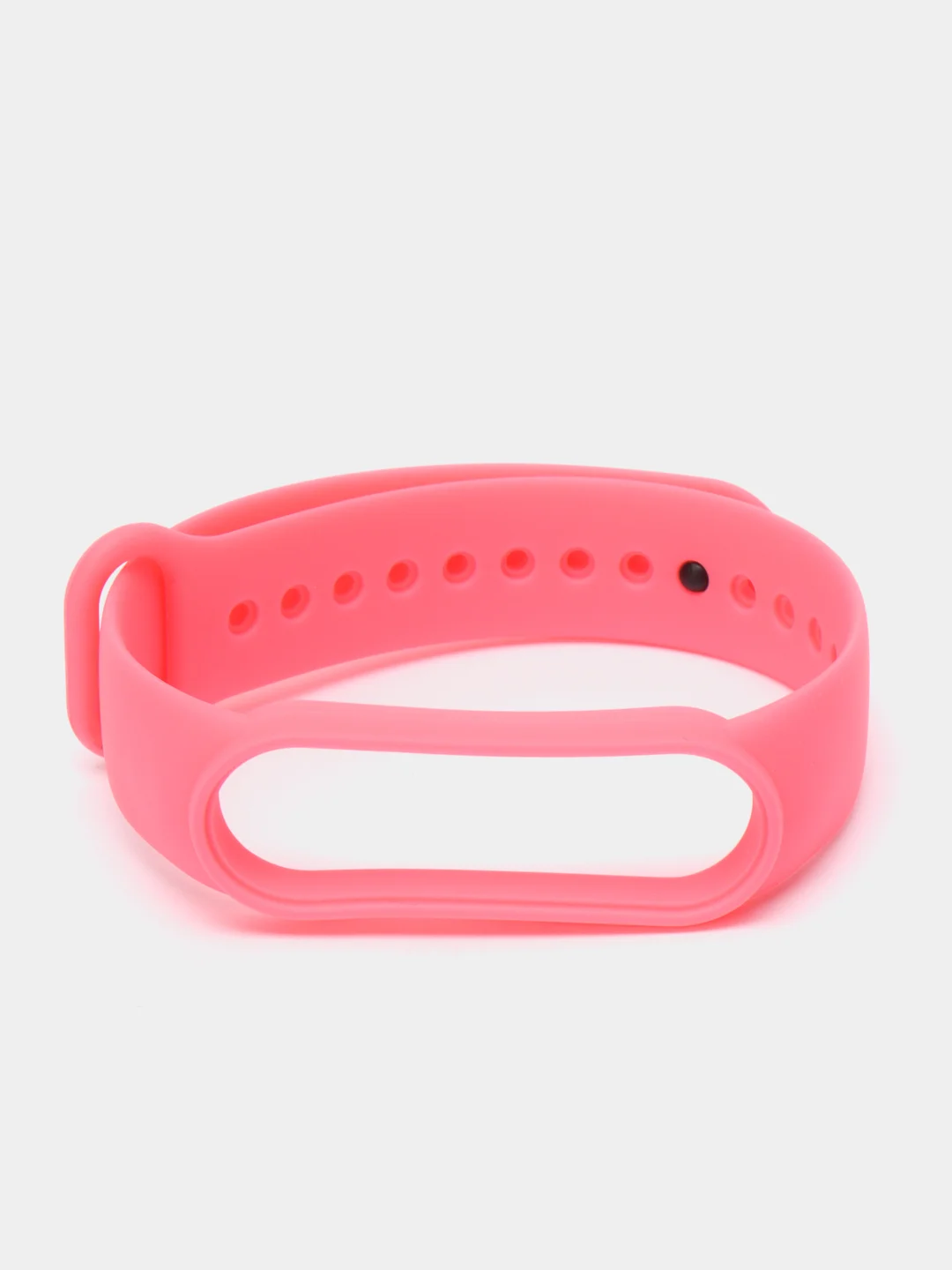 Кораллово-розовый силиконовый ремешок Xiaomi Mi Band 5, Band 6