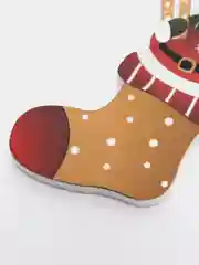 Желтый новогодняя подвеска игрушка на ёлку