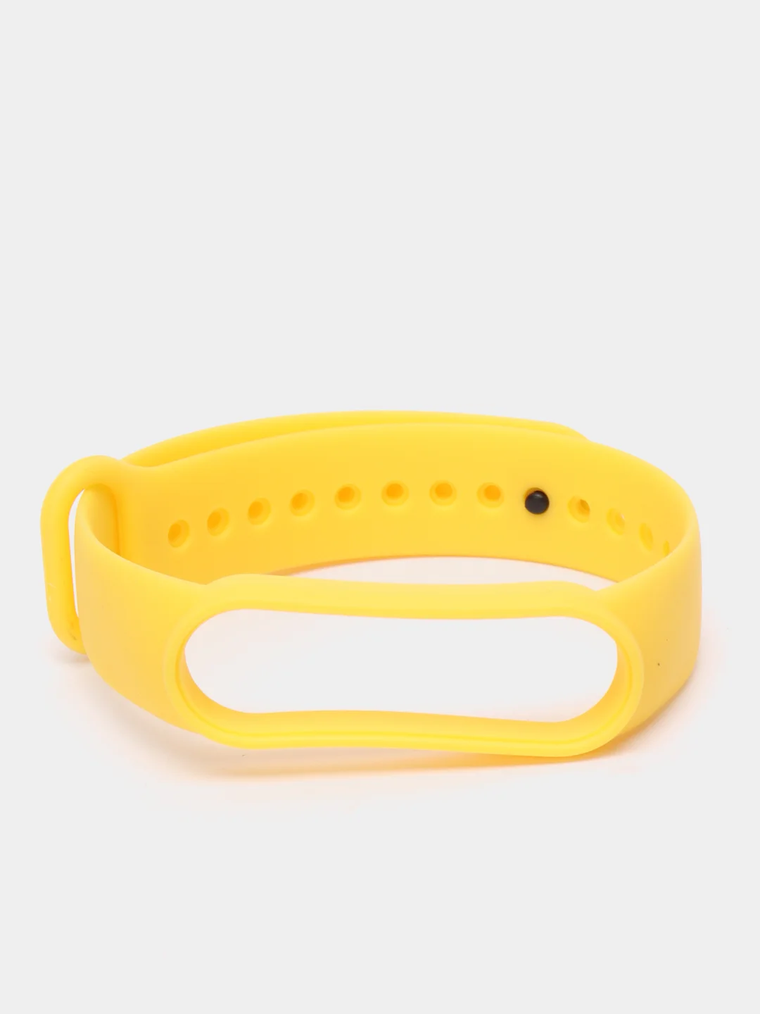 Желтый силиконовый ремешок Xiaomi Mi Band 5, Band 6