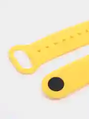 Желтый силиконовый ремешок Xiaomi Mi Band 5, Band 6