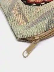 Песочный хаки наволочка декоративная на молнии, 48 х 48 (+/-3) см, гобелен