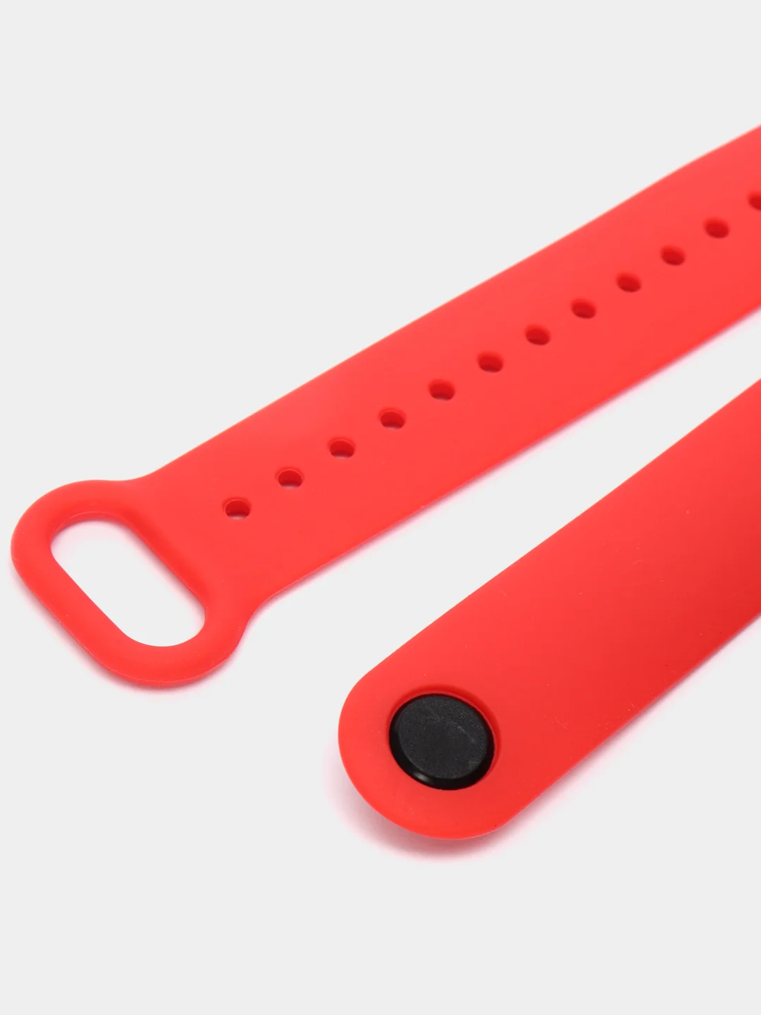 Красный силиконовый ремешок Xiaomi Mi Band 5, Band 6