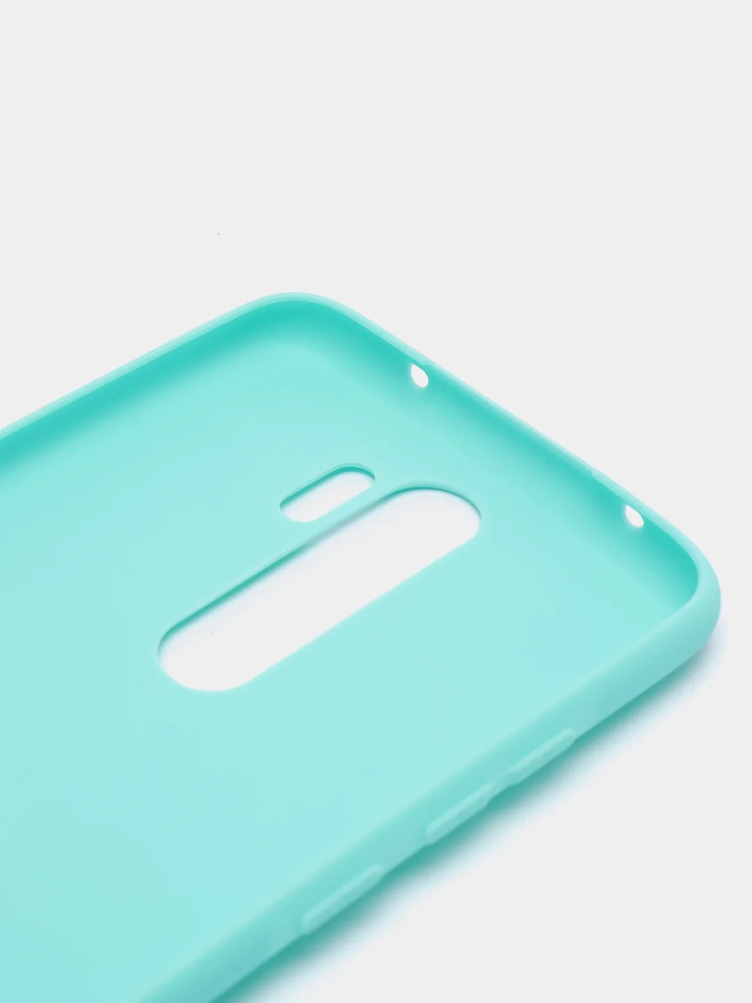 Бирюзовый чехол Xiaomi Redmi Note 8 Pro силиконовый