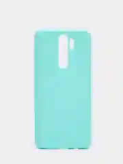 Бирюзовый чехол Xiaomi Redmi Note 8 Pro силиконовый
