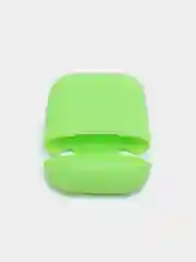 Лайм чехол для наушников AirPods 1, 2, силиконовый