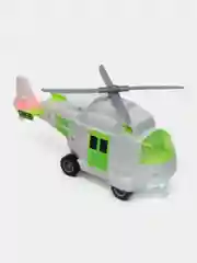 Белый вертолет, самолет инерционный