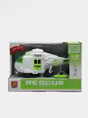 Белый вертолет, самолет инерционный