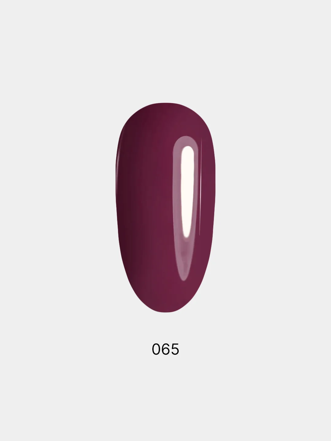 Гель лак для ногтей, гель-лак LuckyLak FL №65 8g бордовый бургунди для маникюра и педикюра