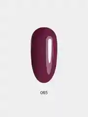 Гель лак для ногтей, гель-лак LuckyLak FL №65 8g бордовый бургунди для маникюра и педикюра