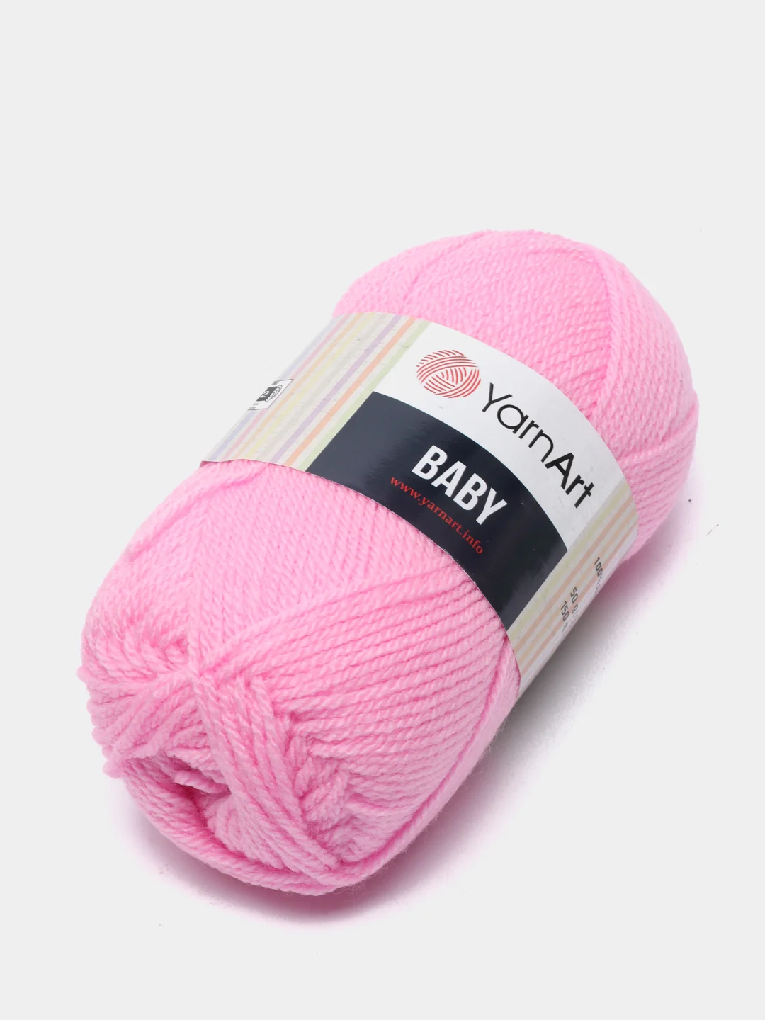Пудровый пряжа YarnArt "Baby", 50г, 150м, 100% акрил