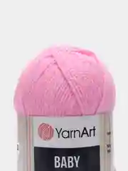 Пудровый пряжа YarnArt "Baby", 50г, 150м, 100% акрил