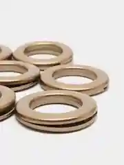 Люверсы для штор, 10 штук, коричневые