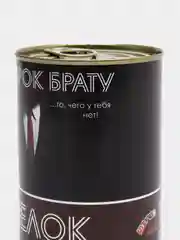 Черный игрушка-брелок в подарочной упаковке-банке "Штучки, к которым тянутся ручки"