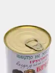 Сиреневый игрушка-брелок в подарочной упаковке-банке "Штучки, к которым тянутся ручки"