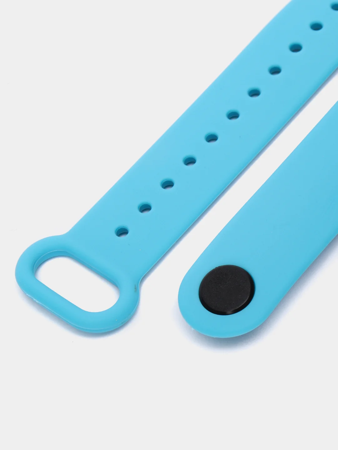 Голубой силиконовый ремешок Xiaomi Mi Band 3 / 4