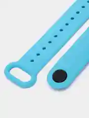 Голубой силиконовый ремешок Xiaomi Mi Band 3 / 4