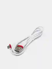 Белый сетевое зарядное устройство Micro USB Borofone BA20A 2.1A