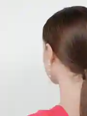 Серьги длинные "Жемчуг на цепочке"