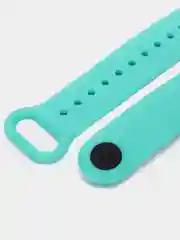 Бирюзовый силиконовый ремешок Xiaomi Mi Band 5, Band 6