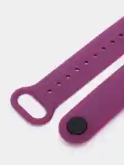 Фиолетовый силиконовый ремешок Xiaomi Mi Band 5, Band 6