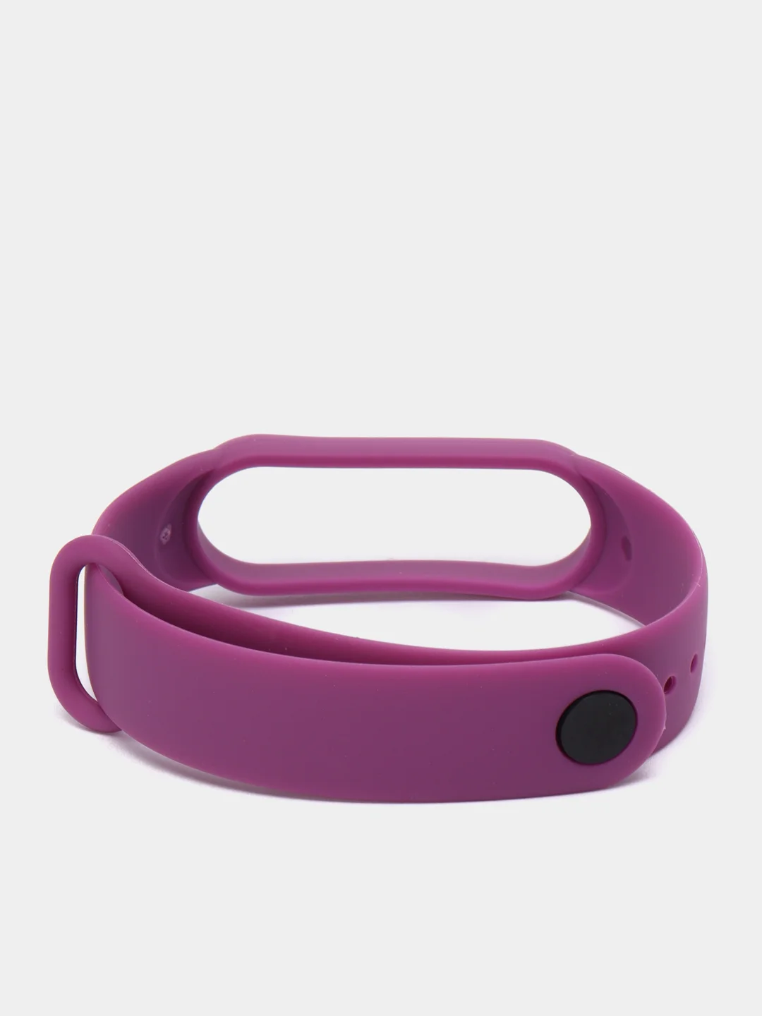 Фиолетовый силиконовый ремешок Xiaomi Mi Band 5, Band 6