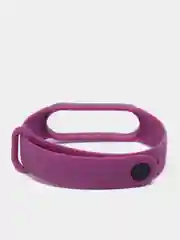 Фиолетовый силиконовый ремешок Xiaomi Mi Band 5, Band 6
