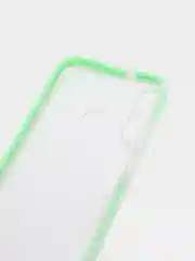 Лайм чехол силиконовый прозрачный с цветной вставкой Y7P / P40 Lite E