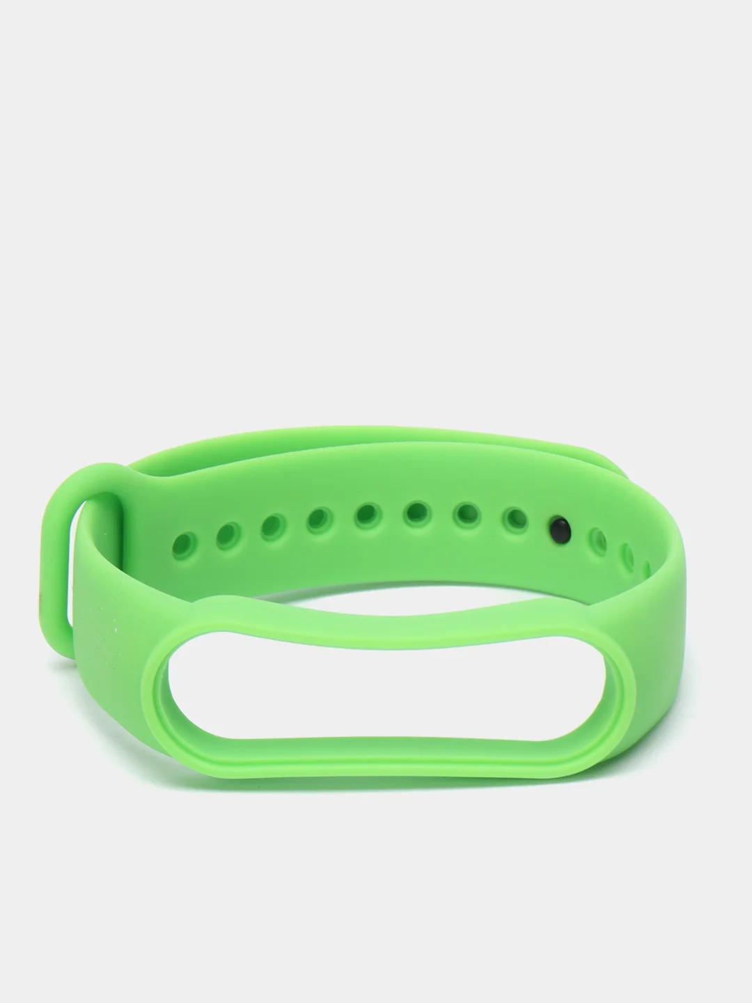 Салатовый силиконовый ремешок Xiaomi Mi Band 5, Band 6