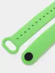 Салатовый силиконовый ремешок Xiaomi Mi Band 5, Band 6
