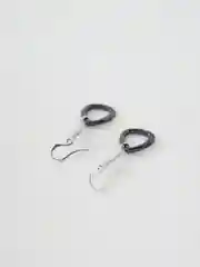 Длинные серьги с крестиком и подвеской из керамики, Xuping, цвет серебро